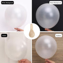 RUBFAC Pearl White Balloons 120pcs 12 Inch Party Balloon — 6