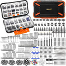 PLUSINNO 264/397pcs Fishing Accessories Kit, Organized Fishing Tackle Box with…