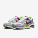 Nike Women's Air Max Correlate Sneaker - White/Pure Platinum/Wolf Grey/Fireberry — 5