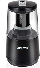 JARLINK Electric Pencil Sharpener, Heavy Duty Helical Blade, Auto Stop | Black — 1