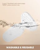 Heel Pads for Shoes Silicone Heel Grip Cushion for Shoes Too Big Women - Clear Cushions — 6