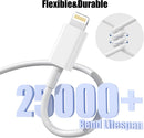 Car Apple Carplay Cable,3FT Car Charger Cord USB A to Lightning Cable White photo 5