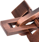 Planer Metal Brain Teaser Cast Metal Puzzle Stress Relief — 3