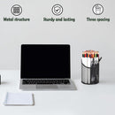 MINDEPOT 2 Pack Pencil Holder Pen Cup for Desk Round Pen Organizer — 6