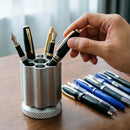 Rotating Revolver Pen Holder, Gun Cylinder Pen Holders, Favorite Pencil Holder and Perfect Stationery Supplies (Black) — 3