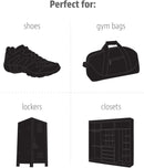Sneaker Balls Odor-Fighting Shoe Fresheners, Eliminates Unpleasant Smells, Perfect For Sneakers, Gym Bags, Gear Bags, Drawers, Lockers, And More!, Football, 2 Pack — 7