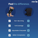 REVIX Shin Ice Pack Reusable Leg Ice Pack Wrap, Shin & Calf Ice Pack Wrap — 7