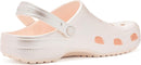 Crocs Classic Clogs - Glitter – Peach Ice Metallic — 3