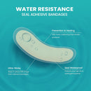 Promifun Blister Bandages - 28 ct Hydrocolloid Cushions for Foot, Toe, Heel - Water Resistant Gel Pads for Prevention & Recovery, Bunion Pack | 28 Count (Pack of 1) — 3