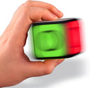 Cuberspeed QY Toys 1x1x1 Speed Cube 02 Black 1x1 Magic Cube Puzzle QY Toys O2 Cube Fidget Spinner — 1