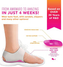 Heel That Pain® Plantar Fasciitis Heel Seat® Wraps for Heel Pain and Heel Spurs - Patented Fascia-Bar Foot Support - Small (Women's 5-6) 3