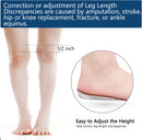 Heel Lifts, 1/2 Inch Shoe Lift, Gel Heel Raisers for Leg Length Discrepancies, Large Height Increase Insole for Men or Women, Shoe Inserts Comfort Half Foot Pads for Heel Pain - 1 Pair - Large Size — 4