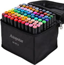 ATOPSTAR 80 Colors Alcohol Markers, Artist Drawing, Dual Tip Adult Coloring — 1