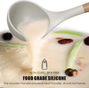 oannao Silicone Cooking Utensils Set - 446°F Heat Resistant Silicone Kitchen Utensils for Cooking,Kitchen Utensil… — 8