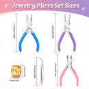 3 Pcs Pliers for Jewelry Making, Jewelry Pliers Set for Jewelry Repair — 2