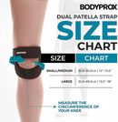 Bodyprox Patellar Tendon Support Strap (Large), Knee Pain Relief Adjustable Neoprene Knee Strap for Running, Arthritis, Jumper, Tennis Injury Recovery — 2