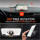 【2-Pack】Magnetic Phone Holder for Car Dash Strong Magnetic Car Phone Mount | Black photo 4