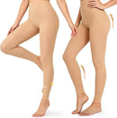 Medical Compression Stockings for Women 20-30mmHg Compression Leggings | Beige | X-Large — 1