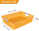 4 Pieces Turn in Trays for Classroom, Paper Organizer Baskets for Office and School — 2