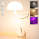 Shroommate Dorm Room Essential Clip On Bed Light for Dorm Room - White — 1