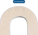 McKesson Heel Spur Pads, Foam, Beige, One Size, 1/4 in, 12 ct 5