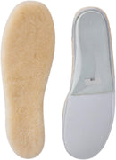 ABUSA Sheepskin Insoles Women's Premium Think Wool Fur Fleece Inserts Cozy & Fluffy 8 1 Pack — 1