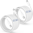 Long USB C to USB C Cable 15FT for iPhone 17 16 15 Pro Max,60W Fast Charging Type C to Type C Charger Cord for iPhone 17 16 15/16 15 Plus/17 Air/17 16 15 Pro, iPad Pro/Air,MacBook,Galaxy S25-White 1
