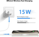 Magnetic Wireless Charger Fast Apple Mag-Safe Charger for iPhone 16 Pro Max/16 Pro/iPhone 15Pro Max/15 Plus/14/13/12/AirPods 3/2/Pro/Pro 2 Magnet Charging Pad Mag Safe Chargerwith Dual Charging Ports photo 4