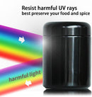 Matoolser Black Glass Storage Container Jar 250ml Half Oz with UV Protection…