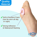 Chiroplax Foam Callus Cushions Pads Protectors Waterproof Self-Adhesive Blister Toe Foot Pain Relief Treatment (36 Count) | 36 Count (Pack of 1) — 2