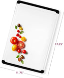 Belwares Large Plastic Cutting Board for Kitchen, 18-Inch Chopping Board — 3