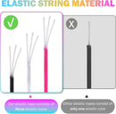 8pcs Elastic String Bracelet Making Kit, Stretchy Bracelet String (786 ft Total), 6 Rolls 1mm Stretch Cord with… — 3