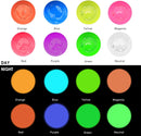 Artecho Glow in the Dark Acrylic Paint Set, 8 Colors x 20ml (0.7oz) | Jar | 0.7 Fl Oz (Pack of 8) — 3