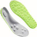 4D Pickleball Insoles for Men & Women - Soleflex Bwoost Memory Foam Soles Cloud Shoe Inserts - Trim to Fit Steppers Insoles for Foot Pain Fatigue Relief (Green, L) - S: Women 5-9 — 1
