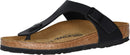 Birkenstock Gizeh Unisex Leather Sandals – Black Patent — 1