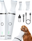 oneisall Dog Paw Trimmer, Small Dog Clippers with Double Blades — 1
