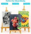 Hapikalor Canvas Paper 8x10 Inch, 20 Sheets (115lb/187g) Acrylic Paper — 4