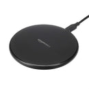 Basics Wireless Charger, 15W Qi Certified Wireless Charging Pad with USB Cable, Compatible with iPhone 15/14/13/12/11/X, Samsung & LG, Case Compatible, Black photo 1