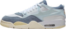 Air Jordan 4 RM Men's Shoes (FQ7939-060, Black/Anthracite/Varsity Red) - White/Diffused Blue/Ashen Slate/Prism Pink — 1