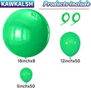 Green Balloon Arch Kit 111Pcs 18 12 5 Inch Latex Party Balloons Garland for Birthday Baby Shower Wedding Engagement Anniversary Christmas Party Decorations — 3