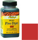 Fiebing's Pro Dye Leather Dye (4 Fl Oz) - Alcohol-Based, Penetrating, Permanent Dye for Shoes, Belts, Furniture - Vivid Color, Superior Color Fastness - 4 oz. | Red — 3