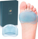 Ball of Foot Cushions（2 Pairs） Metatarsal Pads Soft Gel Ball of Foot Pads Mortons Neuroma Callus Metatarsal Foot Pain Relief 1