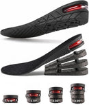 Height Increasing Insoles | Add 1 to 2 Inches | Adjustable Layered Elevator Shoe Inserts for Men & Women | Discreet | Comfort Cushion | Fits All Shoe Types — 1