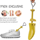 XYH Shoe Stretcher Women Men,4-Way Adjustable Shoe stretcher Wide Feet. | yellow — 5