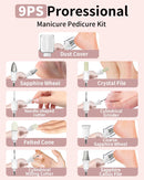 Hoxida Nail Drill Grinder for Senior Thick Toenail Manicure Pedicure Kit - Rosecase — 8