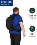 Osprey Raptor 14L Men's Mountain Biking Backpack with Hydraulics Reservoir | 14l (Extended Fit) | Black — 2