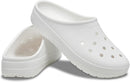 Crocs Unisex Adult Classic Low Profile Lightweight Slip-On Clogs – White — 6