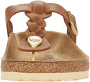 Birkenstock Unisex Gizeh Essentials EVA Sandal – Cognac — 6