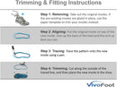 VivoFoot 2 Pair Anti-Fatigue Pain Relief Foam Comfort Insoles (M7-11,Black) — 7