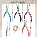 4pcs Mini Jewelry Pliers Tools Set for Jewelry Making & Repair — 2